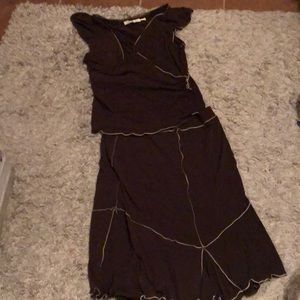 MAX STUDIO BLOUSE & SKIRT COMBO